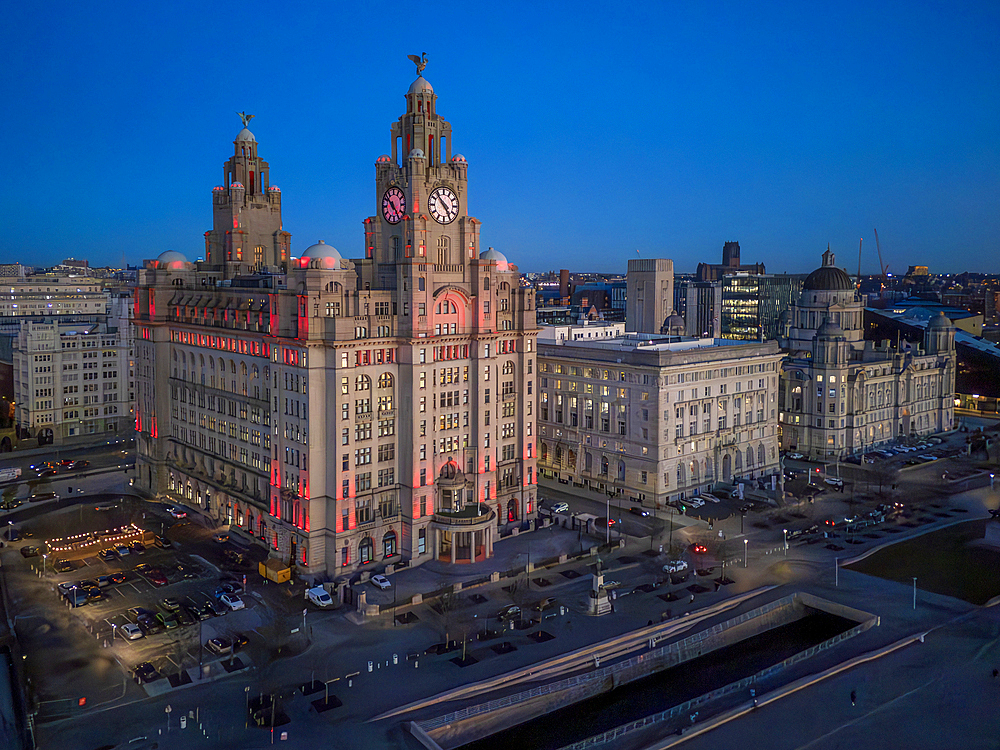 The Three Graces, Pier Head, Liverpool.