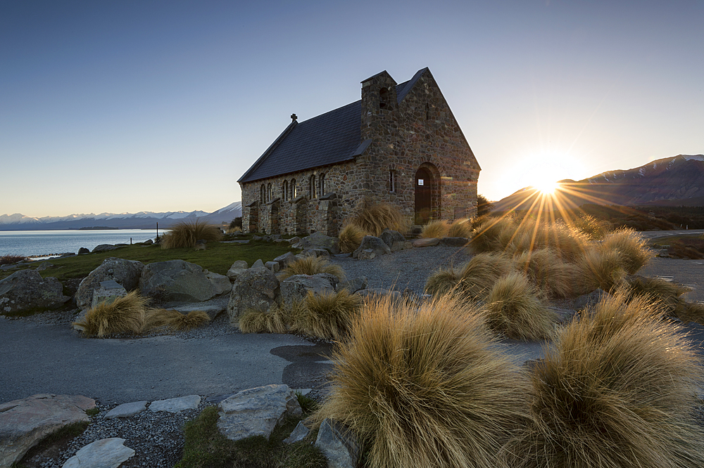 Church of the Good Shepherd, Lake Tekapo, Canterbury Region, South Island, New Zealand, Pacific