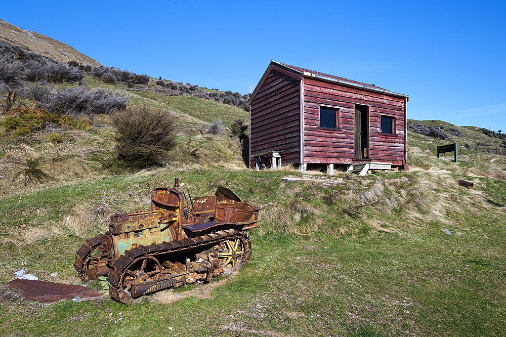 Mount Judah Mine (State Mine), Glenorchy, Queenstown-Lakes District, Otago Region, South Island, New Zealand, Pacific