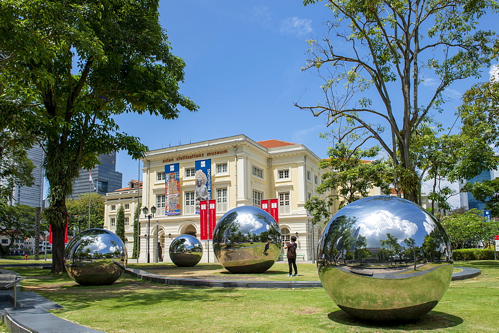 The Asian Civilisations Museum (ACM), Empress Place, Civic District, Singapore Island, Singapore, Southeast Asia, Asia