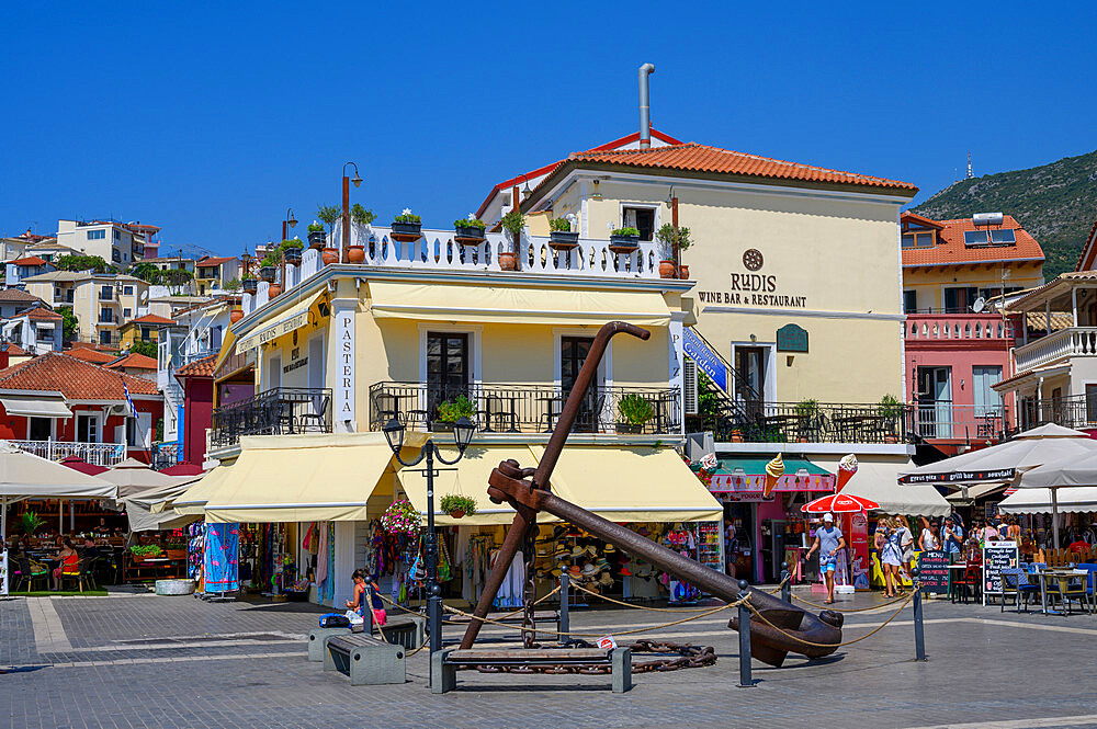 The town of Parga in summer, Parga, Preveza, Greece, Europe