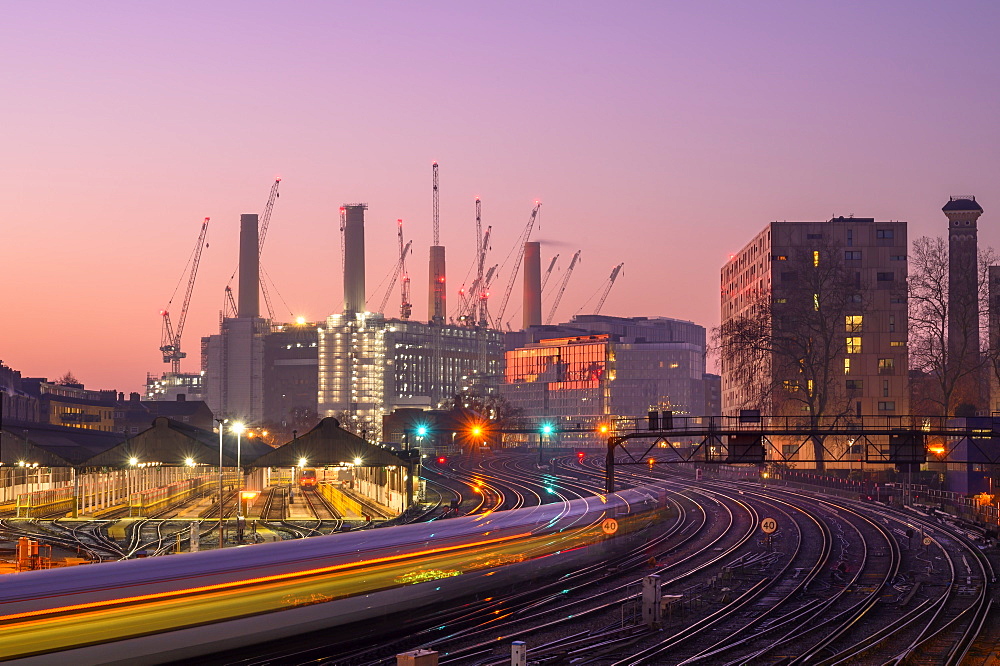 Battersea Power Station being redeveloped, London, England, United Kingdom, Europe