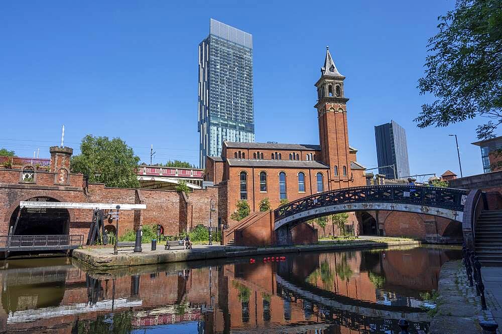 Castlefield Canal Basin, Manchester, England, United Kingdom, Europe