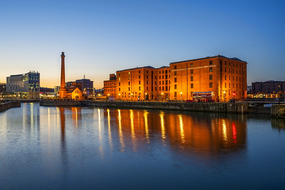 Merseyside Maritime Museum and Pump House at the Albert Dock, Liverpool, Merseyside, England, United Kingdom, Europe