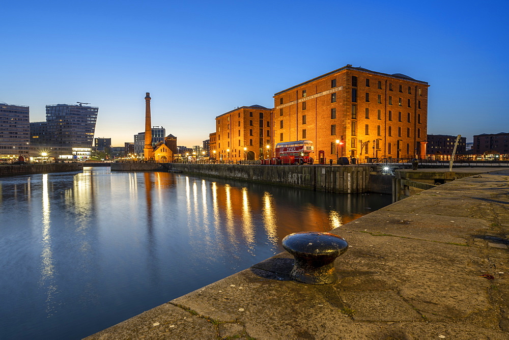 The Merseyside Maritime Museum and Pump House at the Albert Dock, Liverpool, Merseyside, England, United Kingdom, Europe