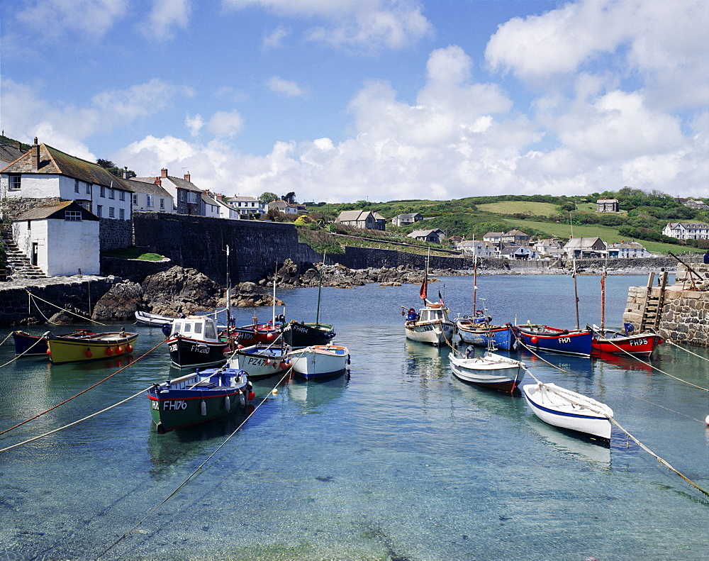 Harbour, Coverack, Cornwall, England, United Kingdom, Europe