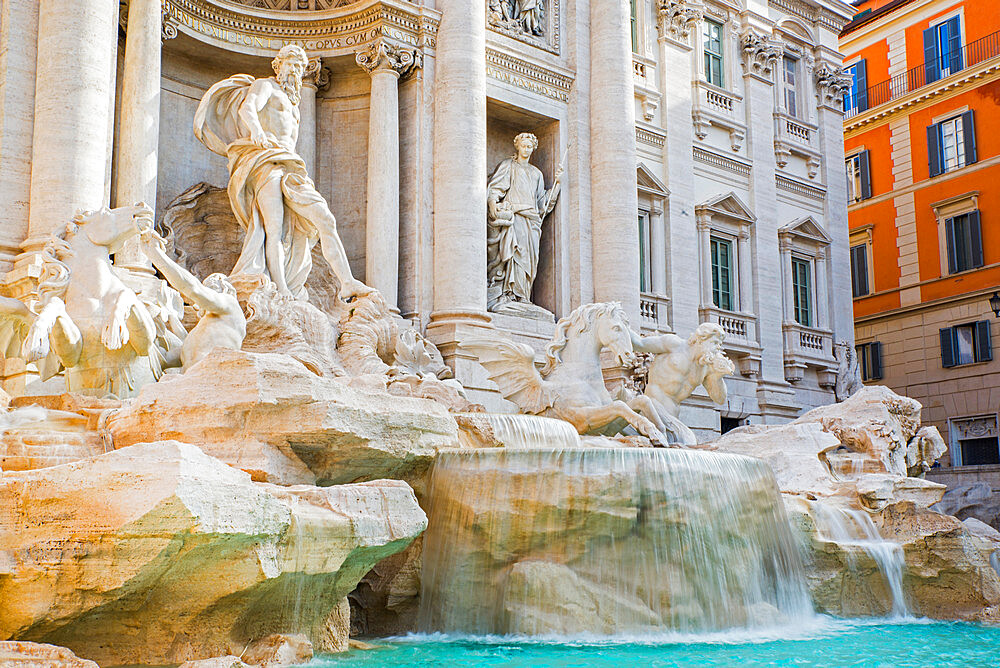 Trevi Fountain, Rome, Lazio, Italy, Europe