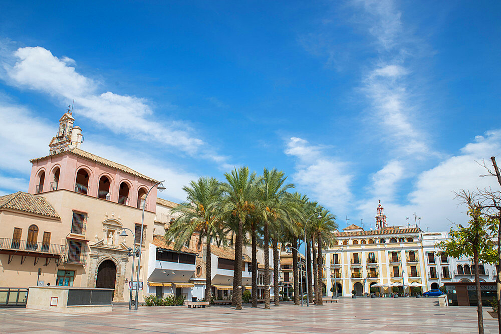 Plaza de Espana, Ecija, Andalucia, Spain, Europe