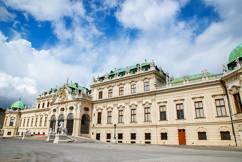 Belvedere Palace and Museum, UNESCO World Heritge Site, Vienna, Austria, Europe