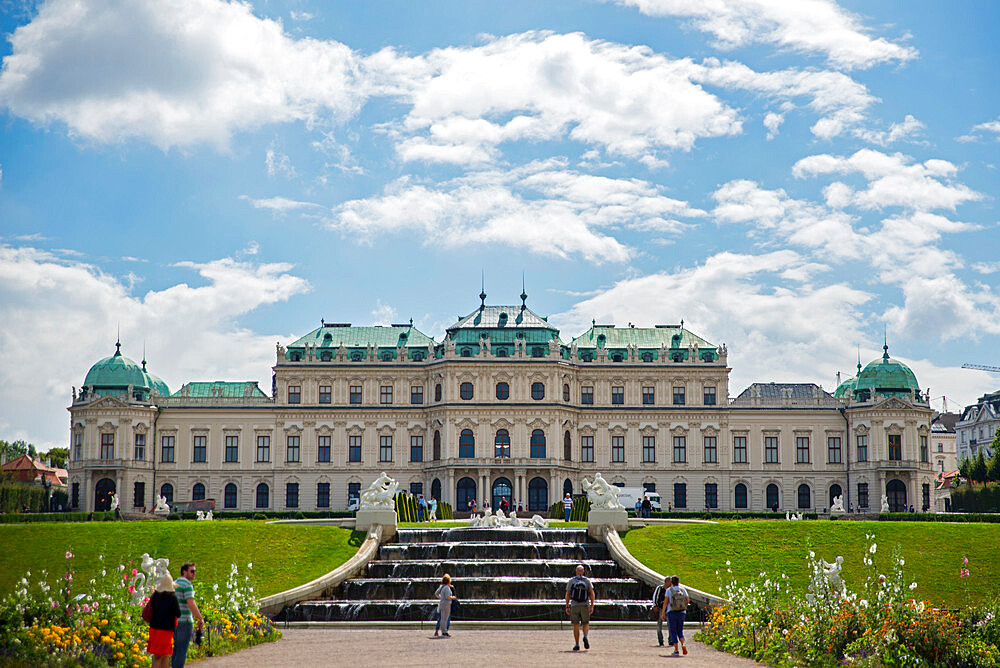 Belvedere Palace and Museum, UNESCO World Heritge Site, Vienna, Austria, Europe