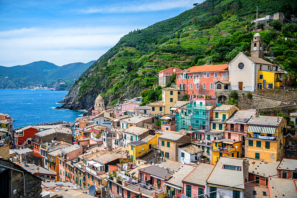 Vernazza, Cinque Terre, UNESCO World Heritage Site, Liguria, Italy, Europe