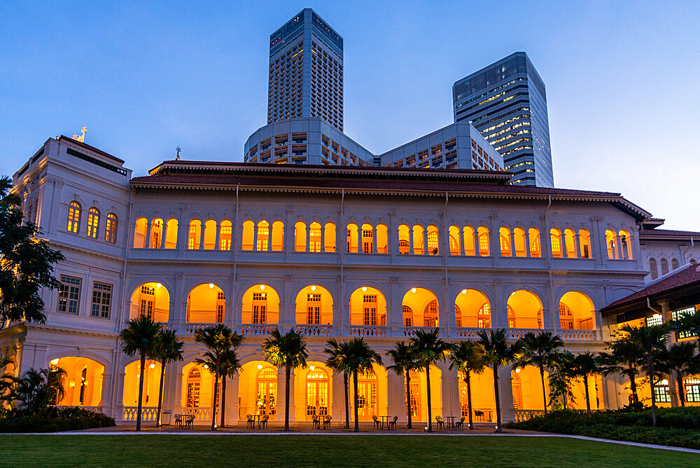 Raffles Hotel, Singapore, Southeast Asia, Asia