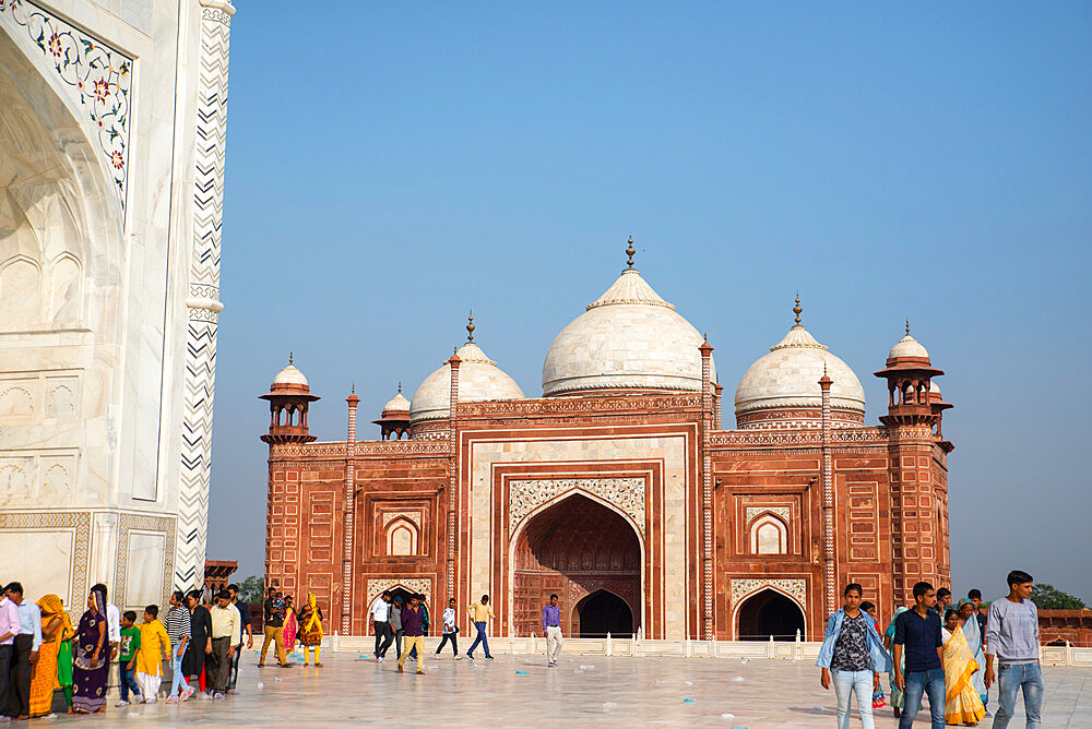 Taj Mahal, UNESCO World Heritage Site, Agra, Uttar Pradesh, India, Asia