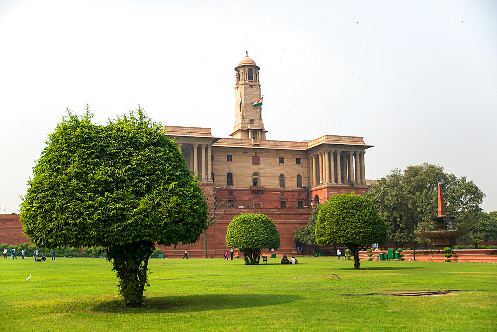 Indian Government buildings, New Delhi, India, Asia