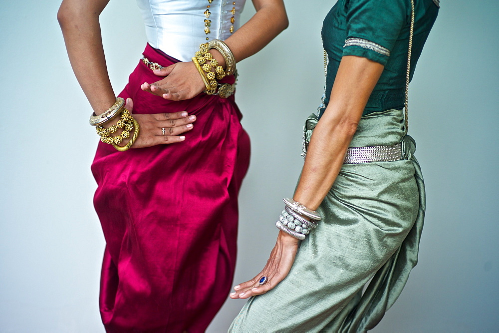 Apsara Dancer, performing a traditional Khmer dance, Amansara Luxury Hotel, Cambodia