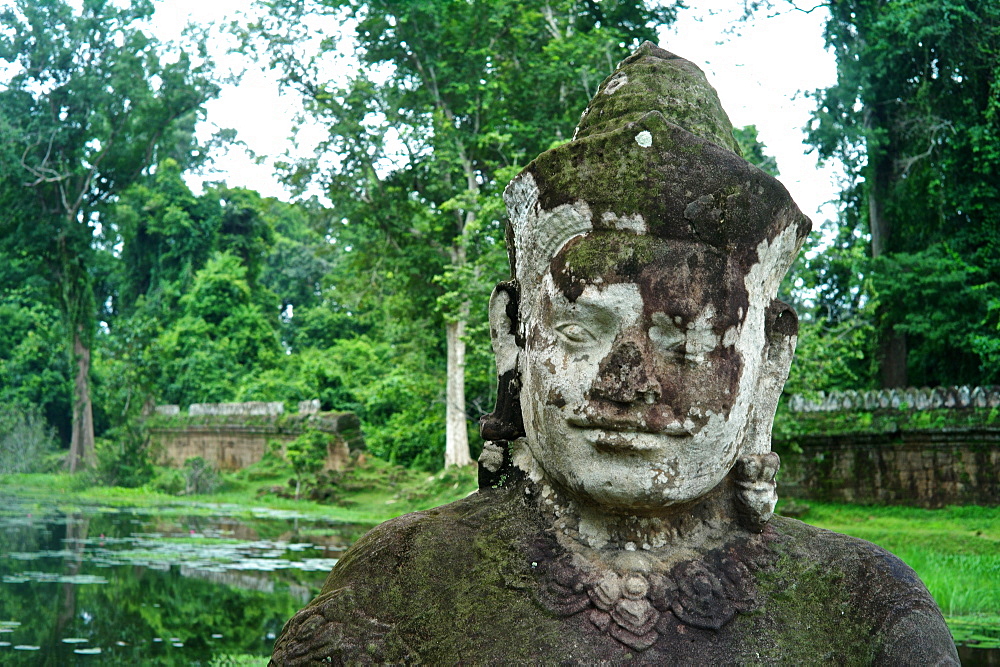 Ancient ruins of Ta Prohm Temple, Angkor, Siem Reap, Cambodia