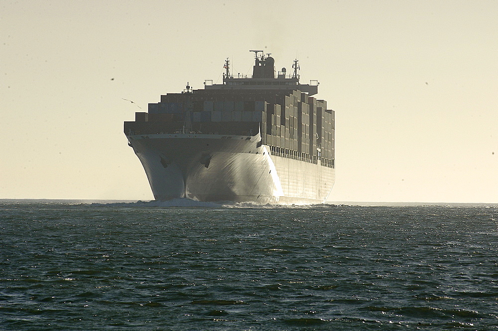 Cargo vessel, San Francisco Bay, California, United States of America