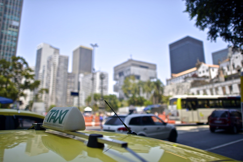 Streets of Rio de Janeiro, Brazil