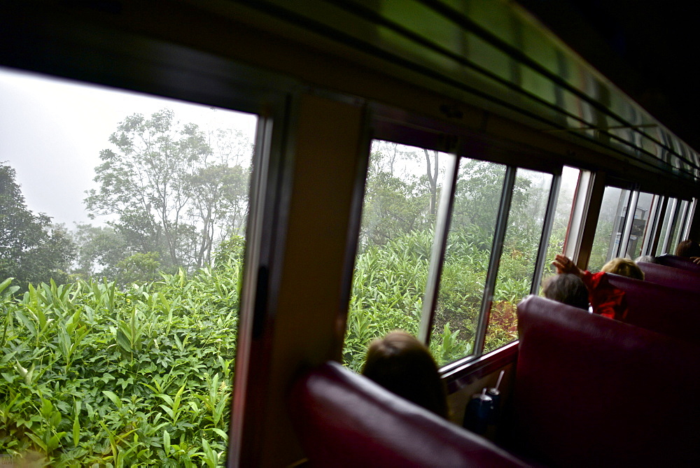 Serra Verde Express train from Curitiba, the touristic Paranagua-Curitiba Railway, Parana, Brazil