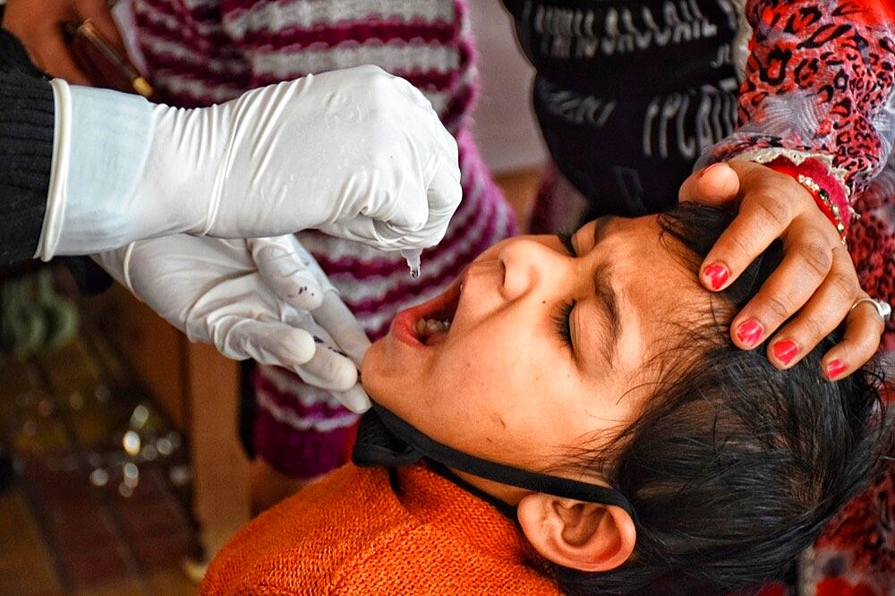 Three-day Polio Vaccination Drive Begins In India