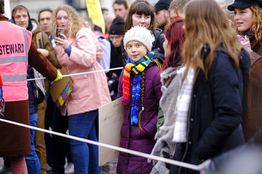 Belgium, Brussels: Swedish activist Greta Thunberg (2020/03/06)