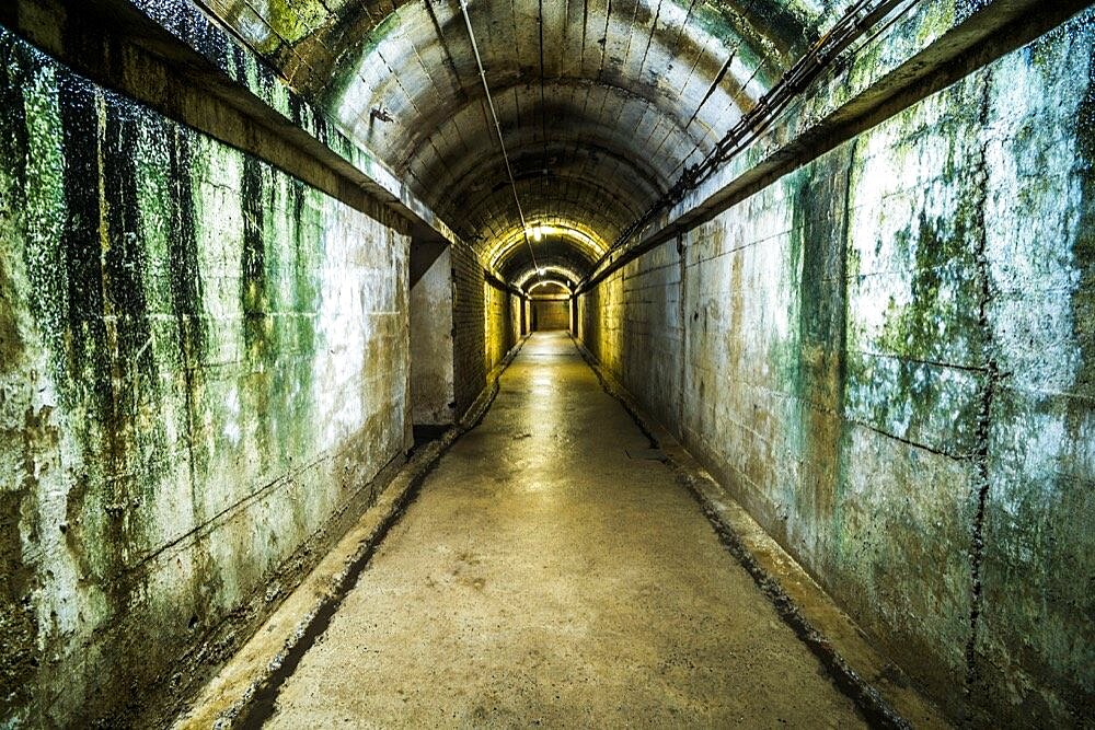 Guernsey Underground German Military Hospital from World War Two, Channel Islands, United Kingdom