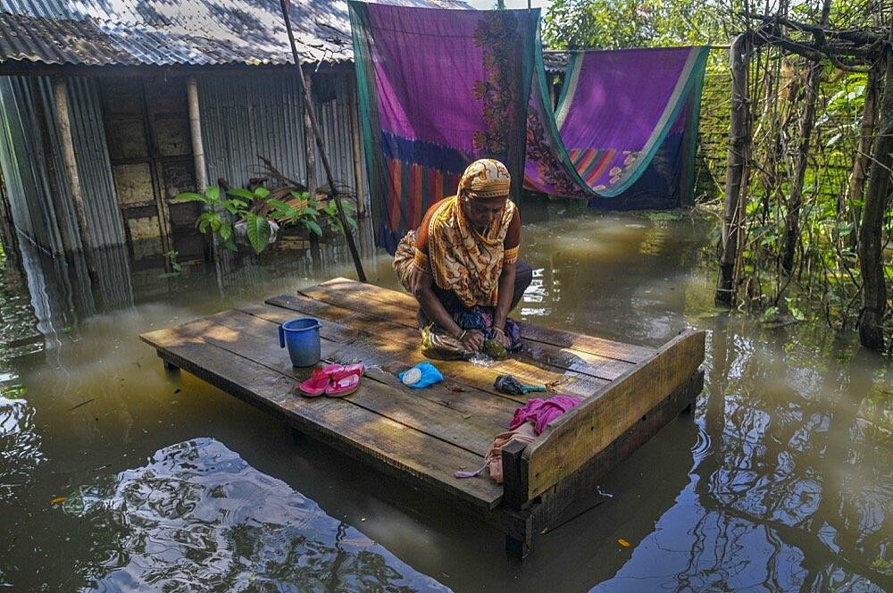 Flash Floods in Bangladesh.