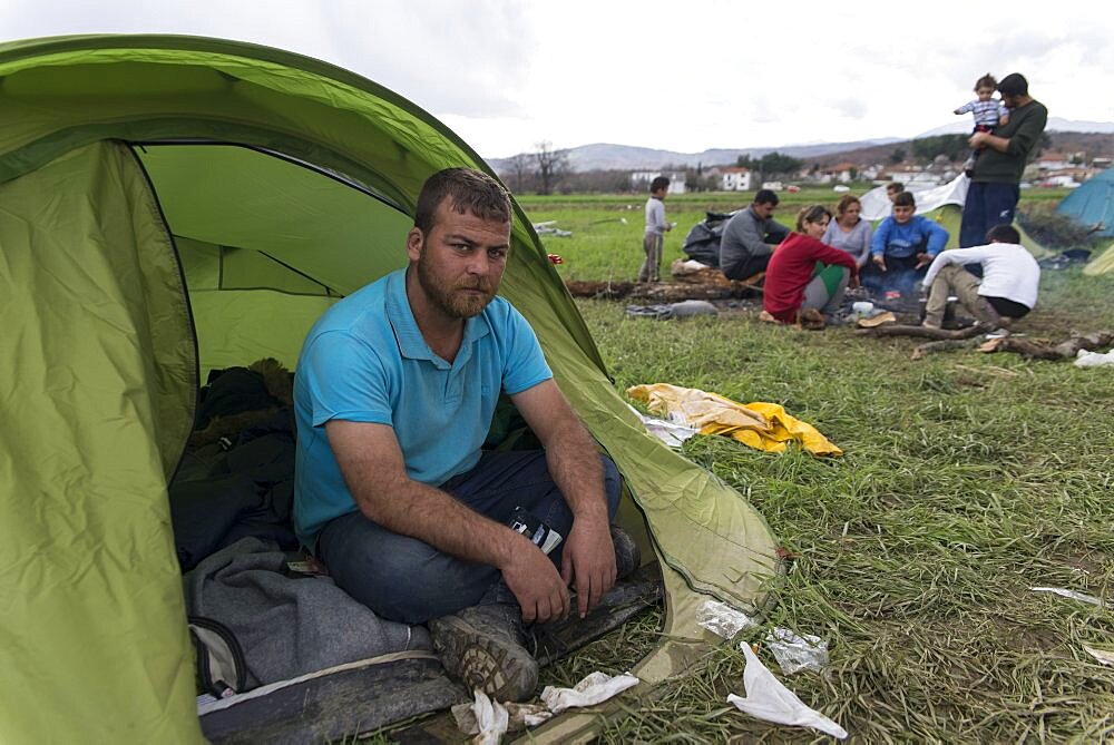 Refugees in Camp