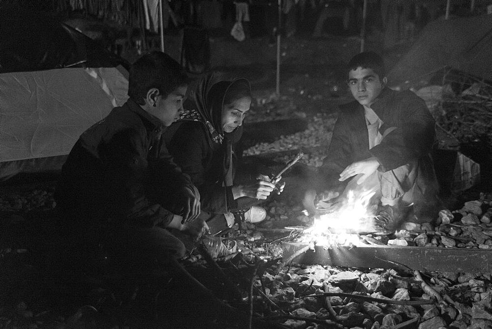 Refugees in Camp