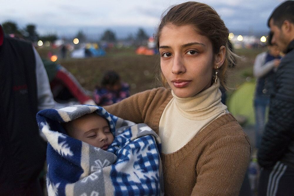 Refugees in Camp