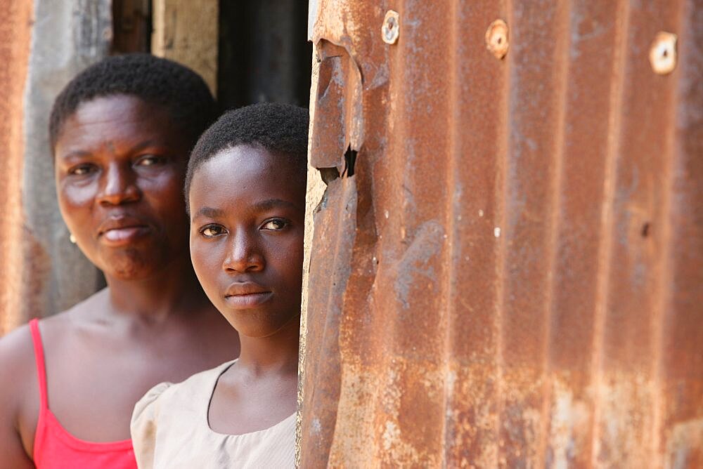 Mother and child in Africa.