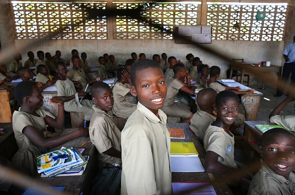 Primary school in Africa.