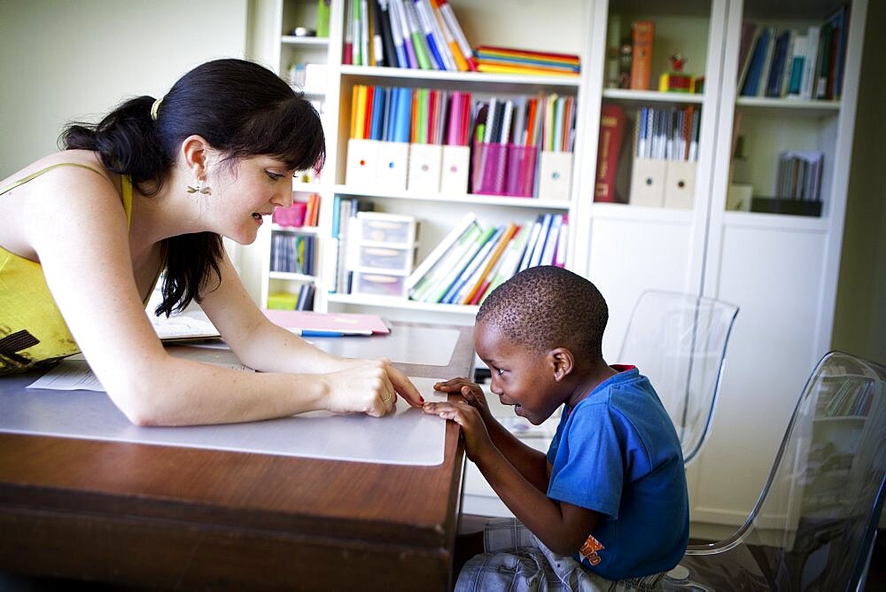 Child In Speech Therapy