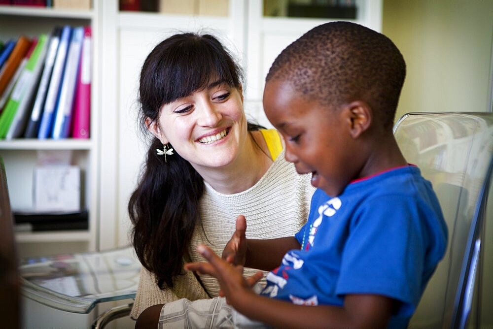 Child In Speech Therapy