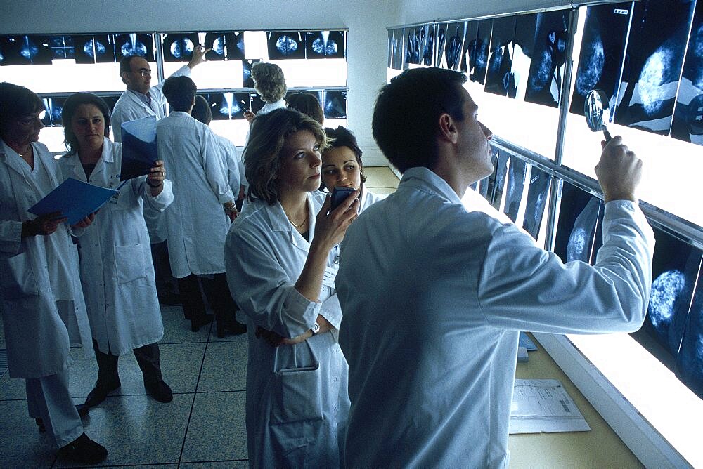 Medical Students in Radiology Room