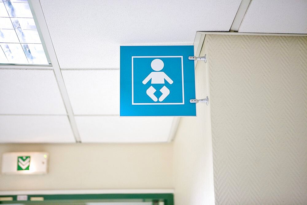 Signage In Maternity Hospital