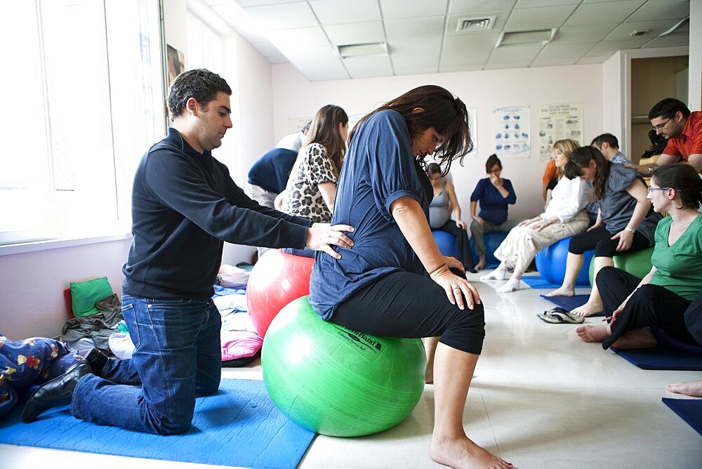 Couples Preparing For Delivery