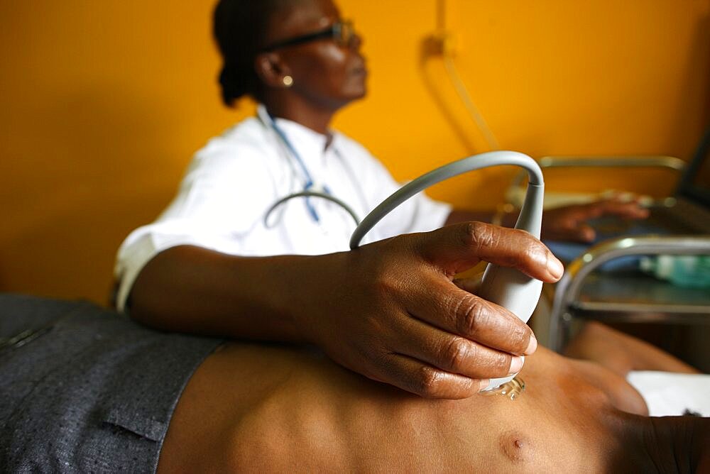 Humanitarian Medical Aide, Heart Sonogram
