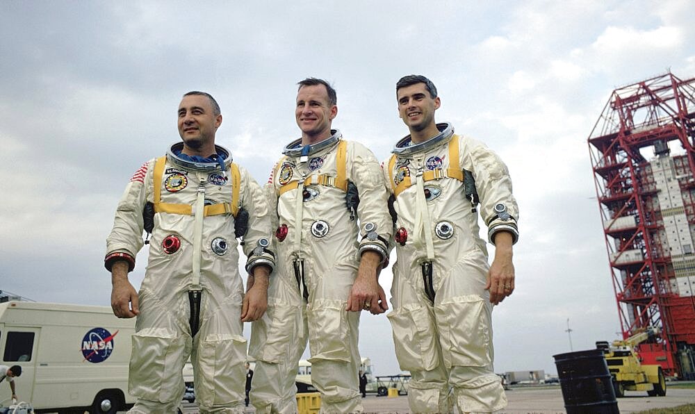 Crew of Apollo I: Grissom, White, and Chaffee