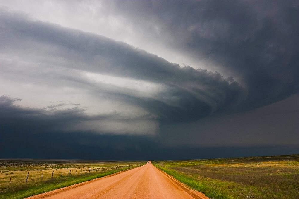 Colorado Supercell with Beaver Tail