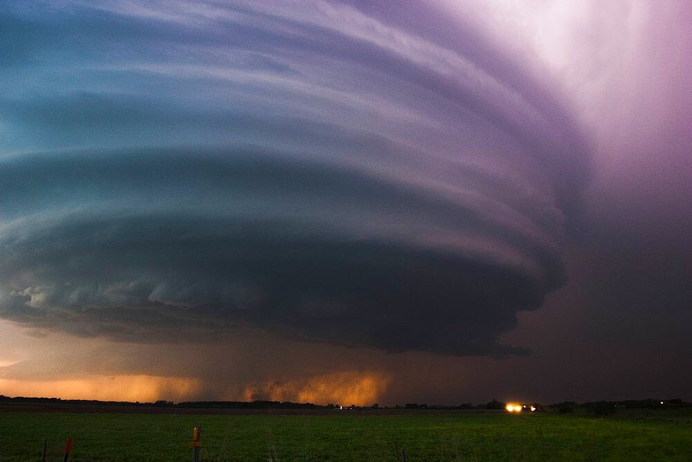 Nebraska Twilight Supercell