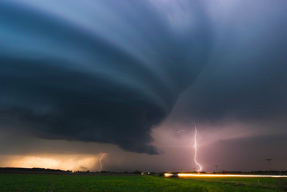 Nebraska Twilight Supercell