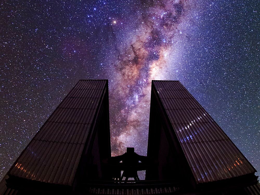 Milky Way over New Technology Telescope