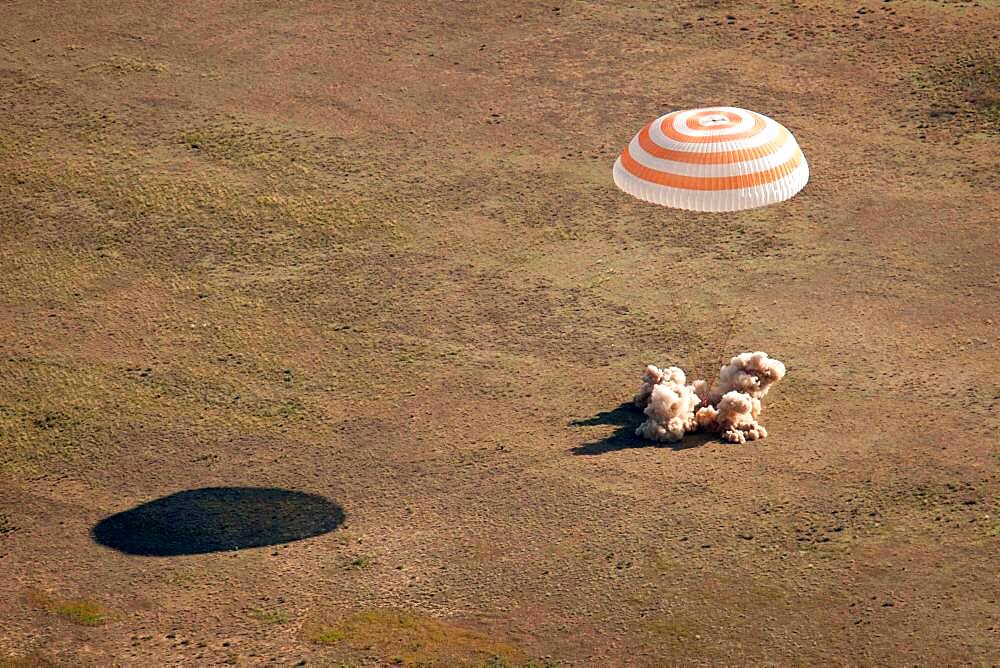 Soyuz TMA-20 Landing