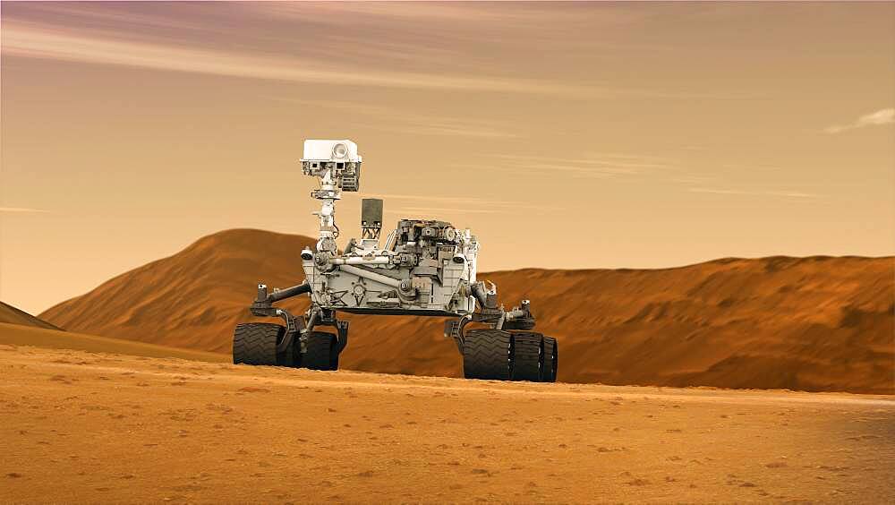 Mars Rover 'Curiosity,' Artist's Rendering