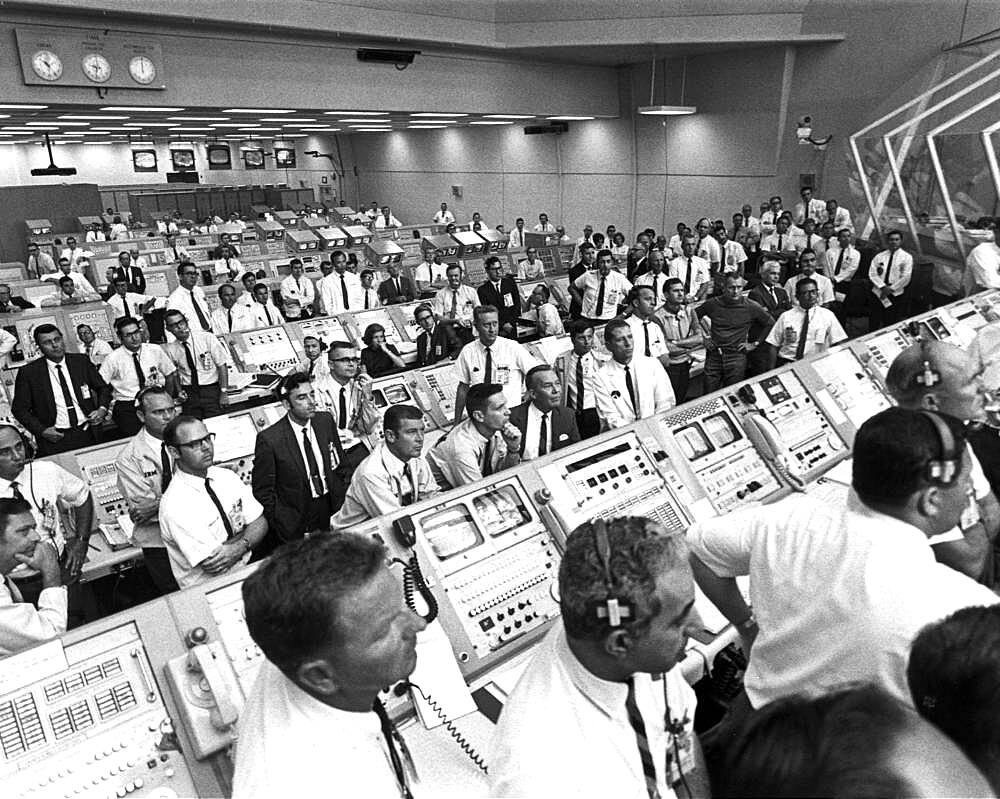 Apollo 11, Launch Control Center, 1969