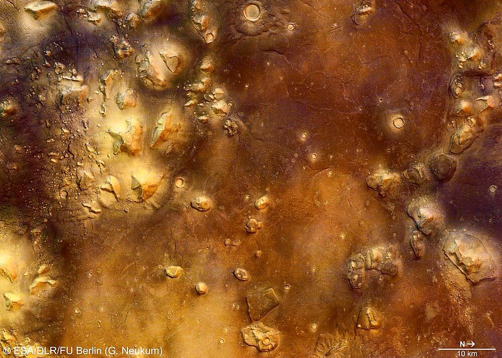 Cydonia region of Mars