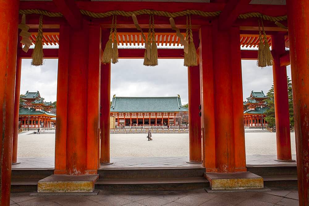 Heian Jingu Shrine, Kyoto, Japan