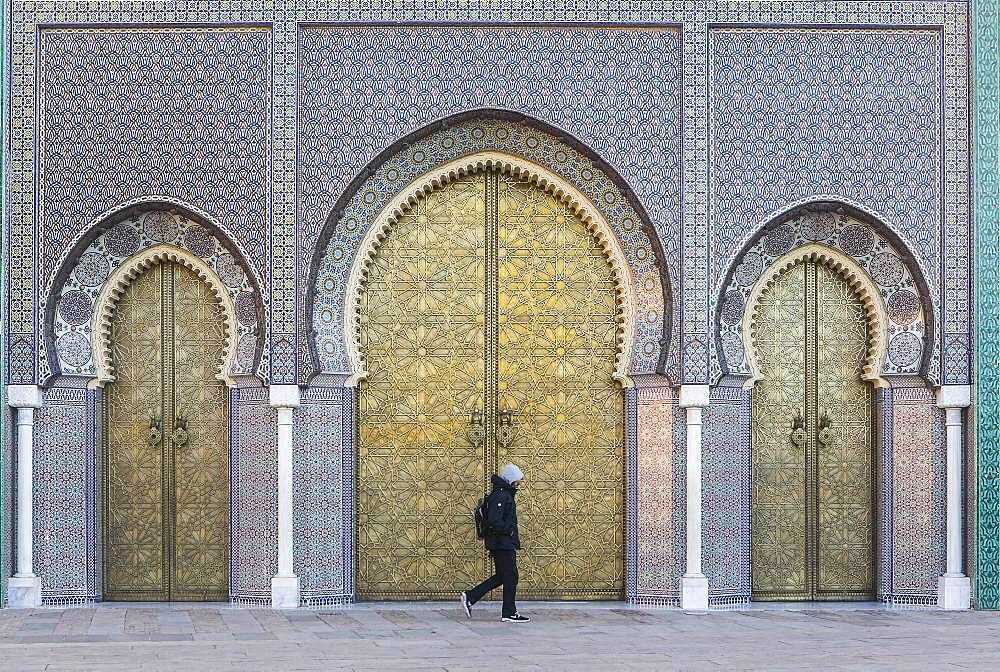 Royal Palace, Dar al Makhzen, Fez el Jedid, Fez, Morocco