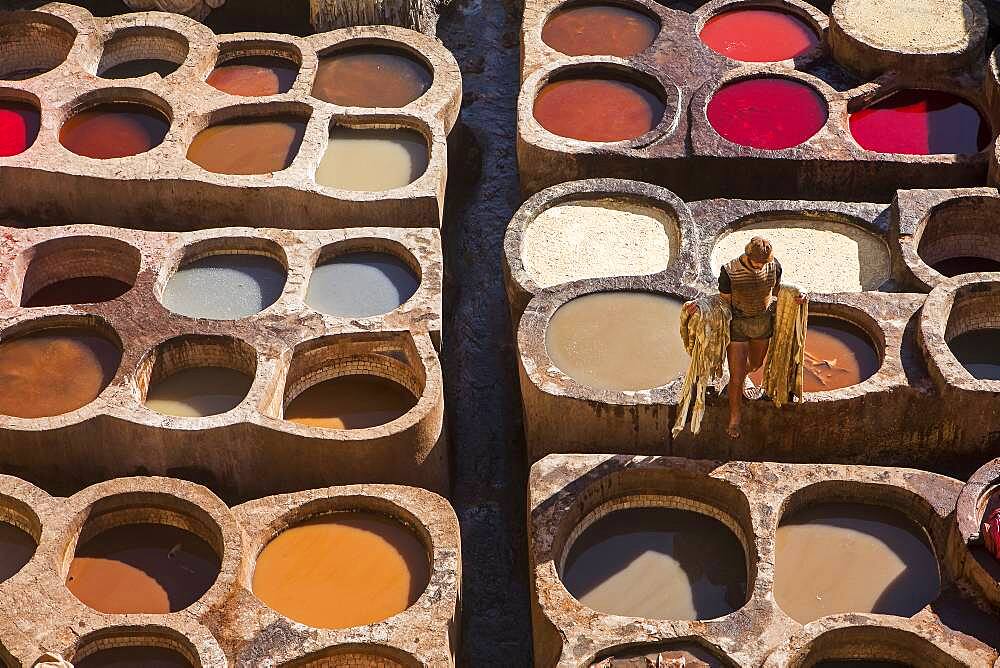 Chouwara tanneries. Fez. Morocco